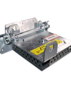 Idler pulley rh in man cross-channel cpl f/litter scraper BD